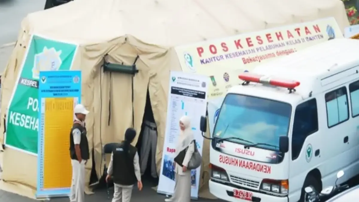 Ilustrasi Posko Kesehatan Mudik