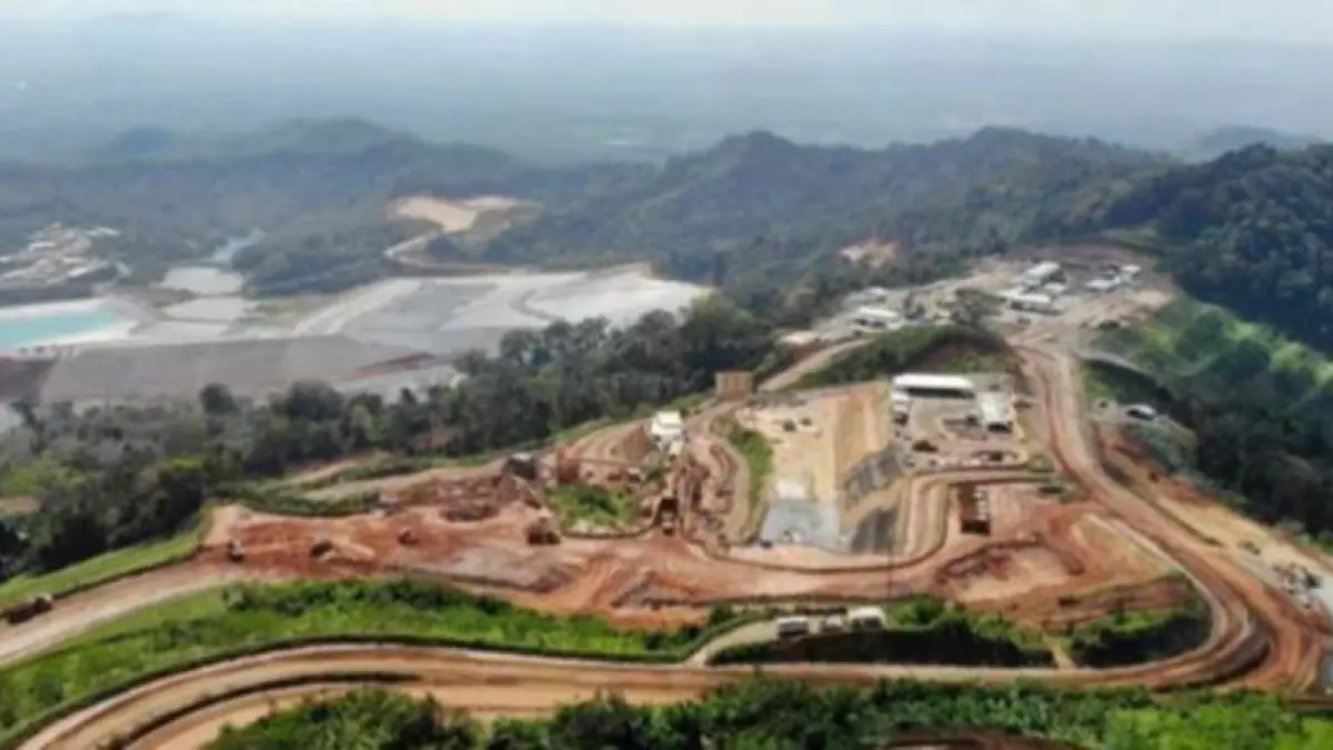 Tambang emas tumpang Pitu atau tujuh bukit Banyuwangi. (Situs Jaringan Advokasi Tambang)