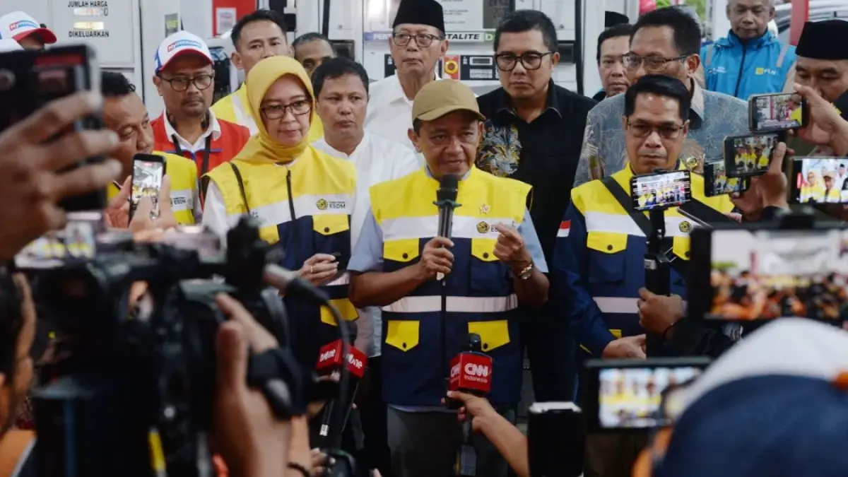 Menteri Energi dan Sumber Daya Mineral (ESDM) Bahlil Lahadalia