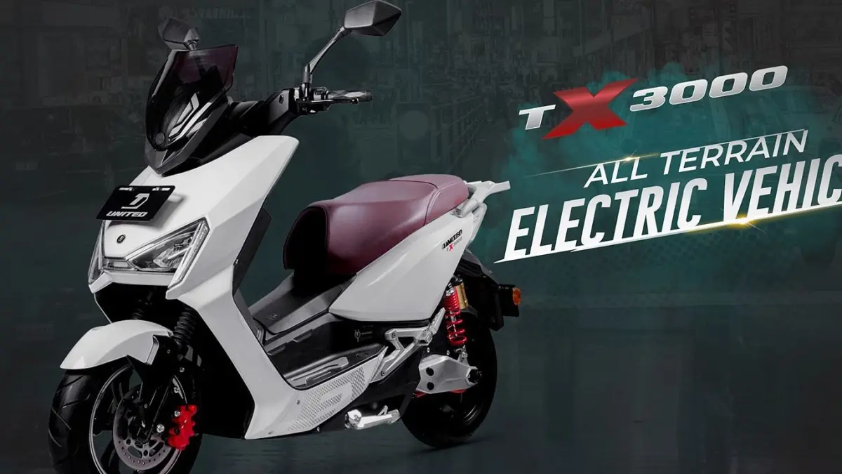 United TX3000, salah satu rekomendasi motor listrik terbaik 2026. (UNITED)