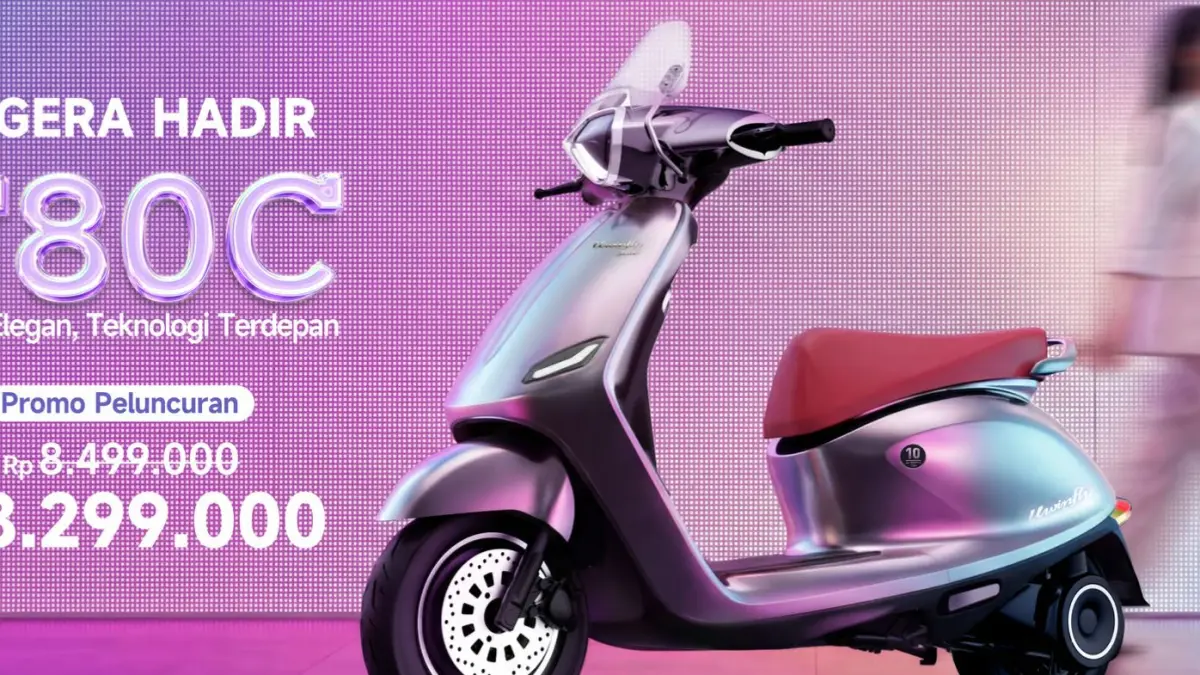 Beragam motor listrik 2026 hadir dari harga Rp3 jutaan hingga Rp10 jutaan dengan spesifikasi yang semakin kompetitif. (WINFLY)