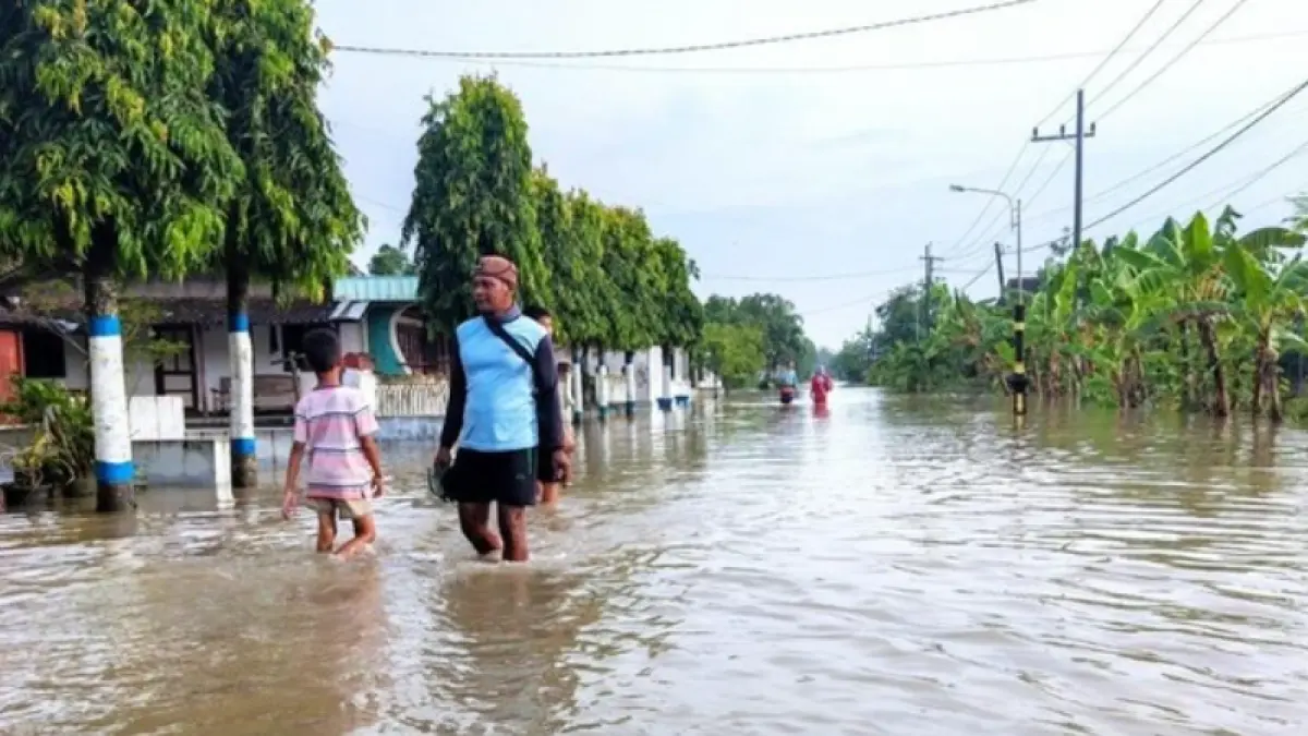 Ilustrasi Banjir Magetan
