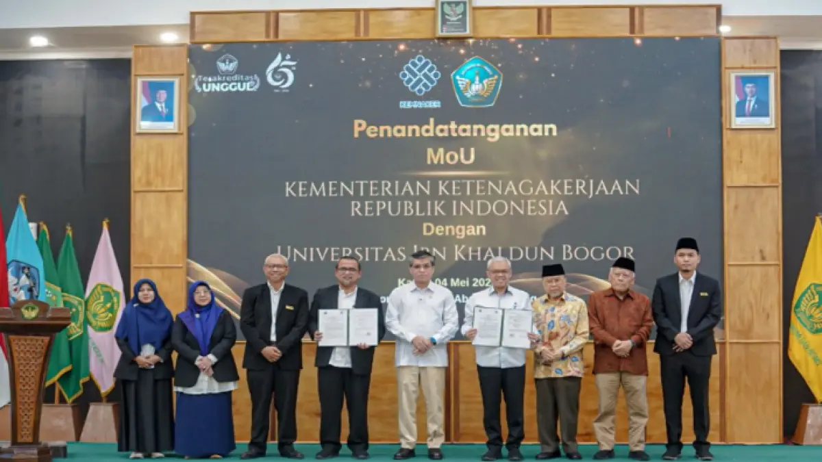 Ketua DPRD kota Bogor saat menghadiri stadium general UIKA Bogor.
