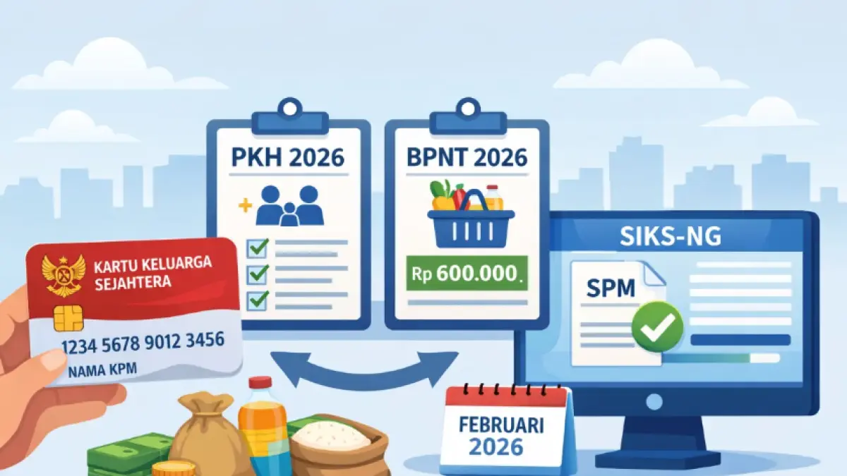Update Status SPM Bansos PKH BPNT Tahap 2 2026