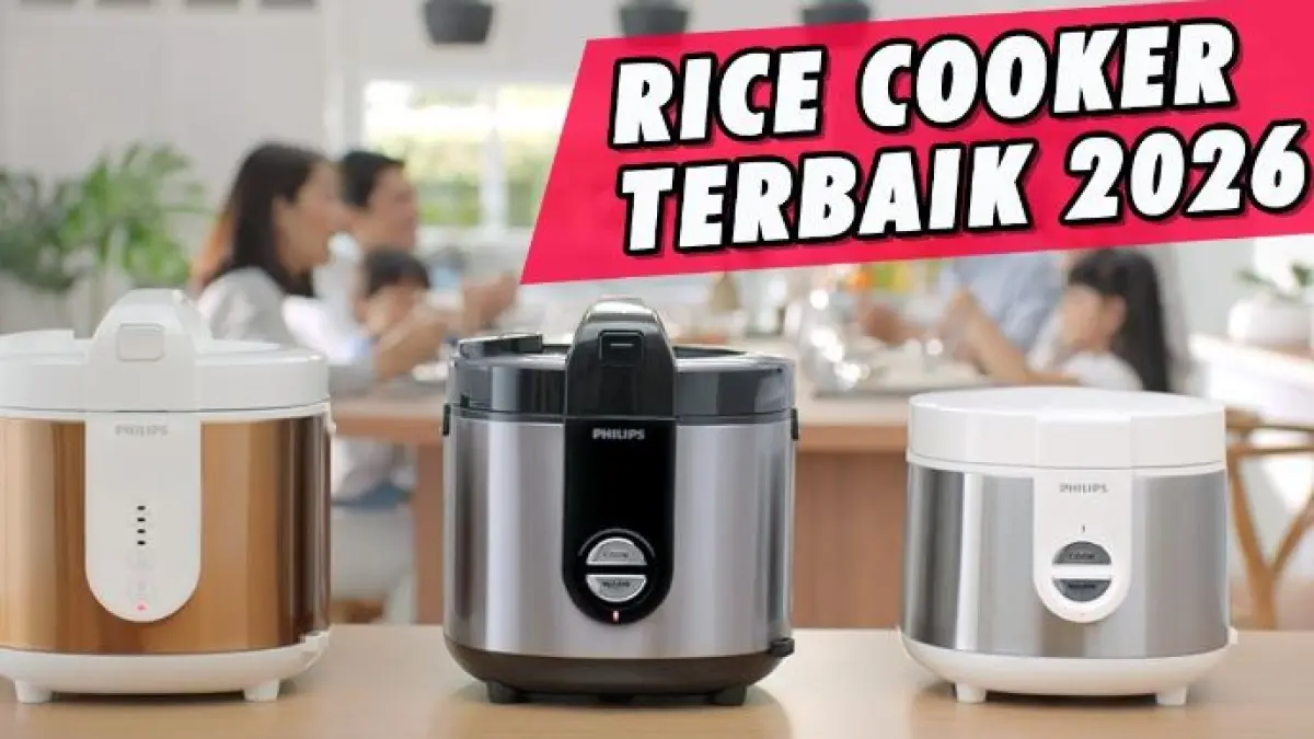 Ilustrasi Rice Cooker Anti Lengket 2026