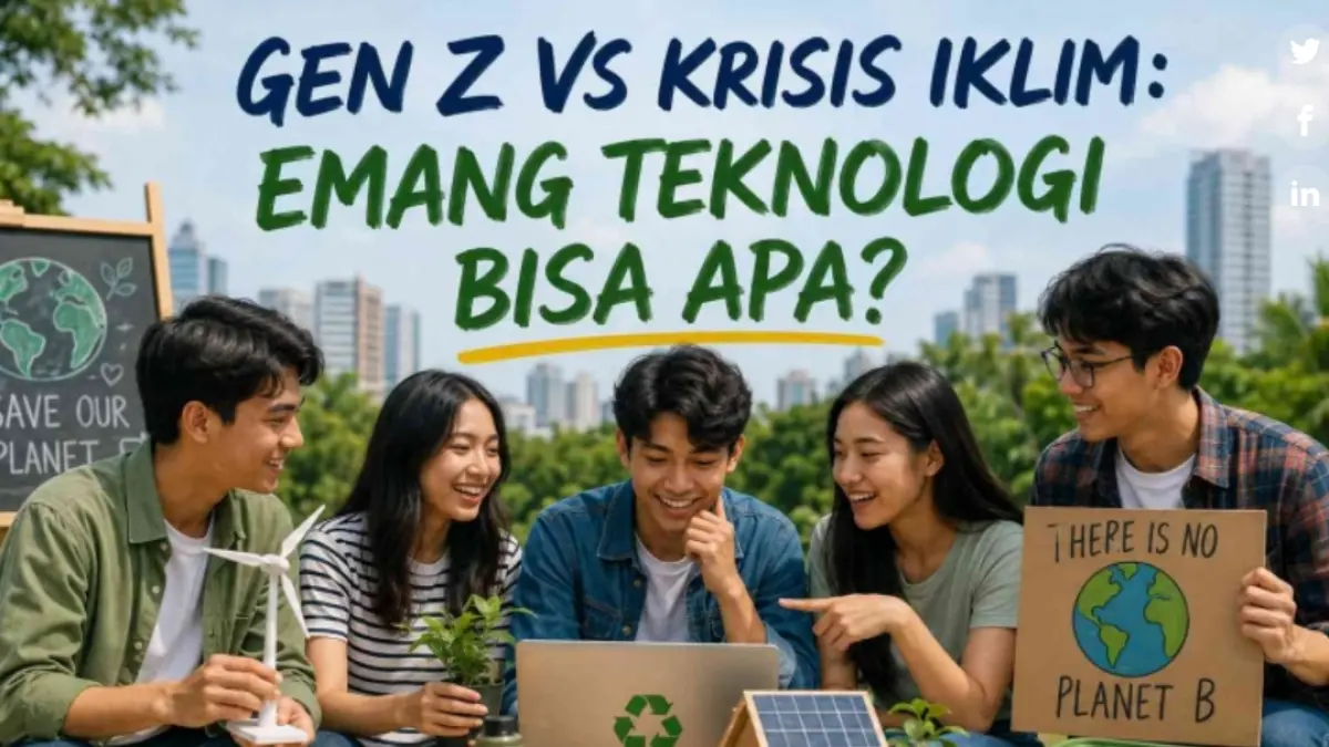 Apakah teknologi benar-benar bisa membantu menyelamatkan lingkungan?