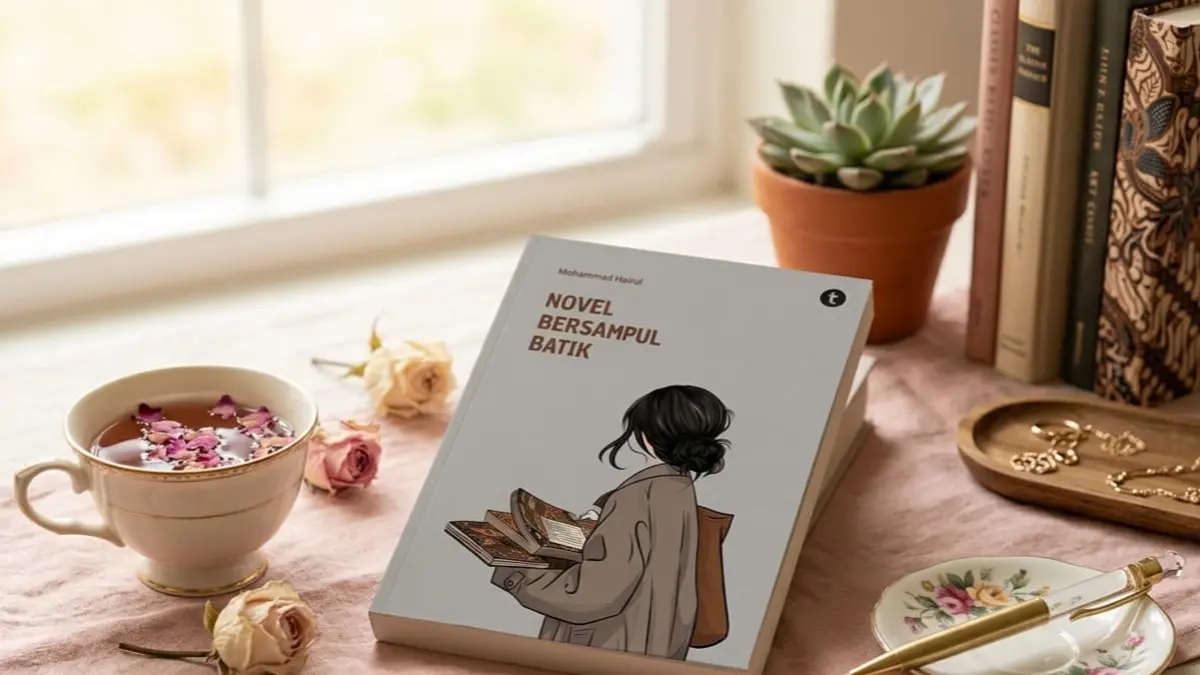 Novel Bersampul Batik karya Mohammad Hairul. (ISTIMEWA)