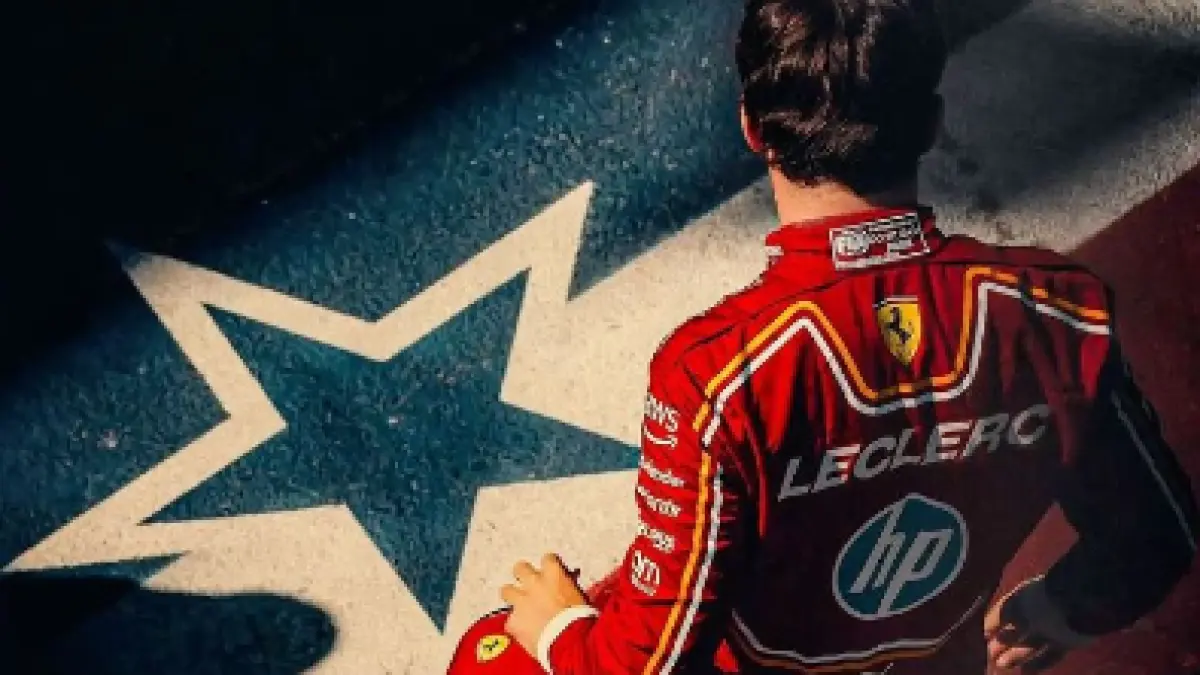 Potret Charles Lclerc Scuderia Ferrari
