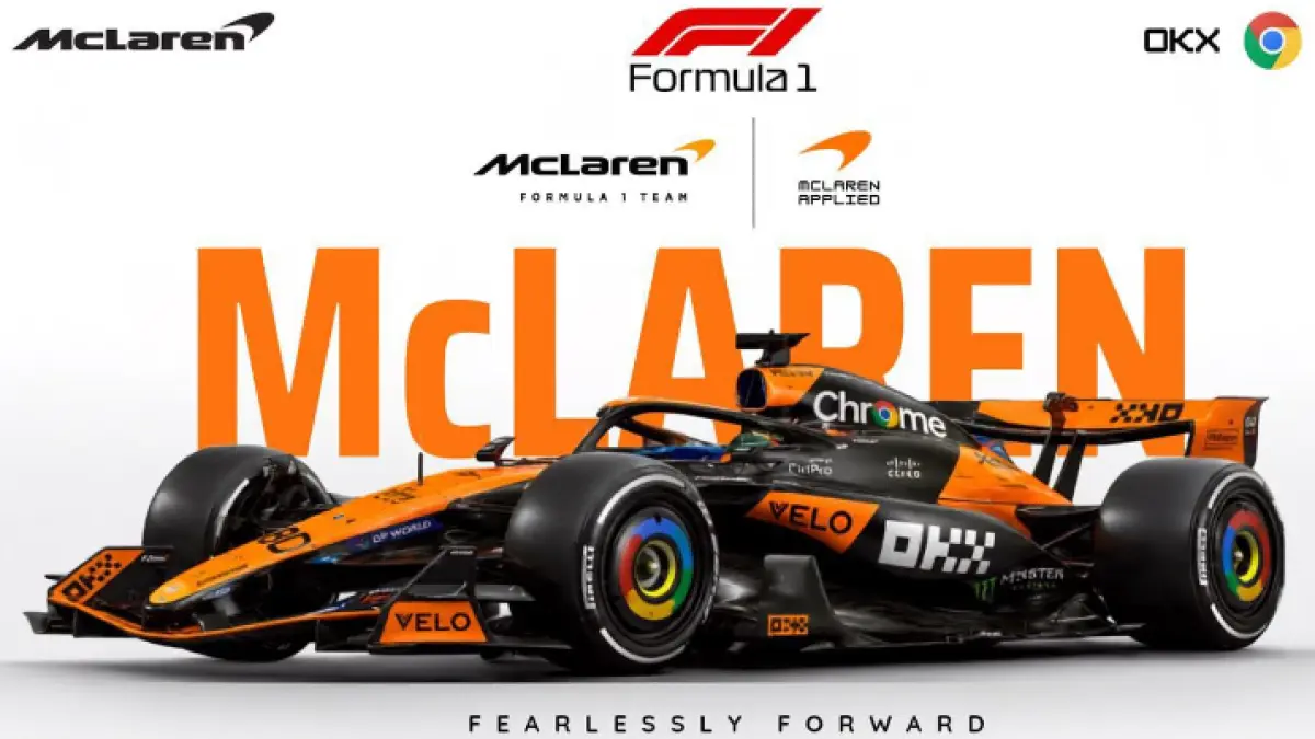 McLaren Formula 1 (Source: Pinterest)