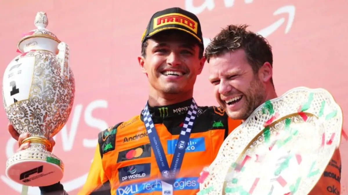 Potret Lando Norris Team McLaren Formula 1