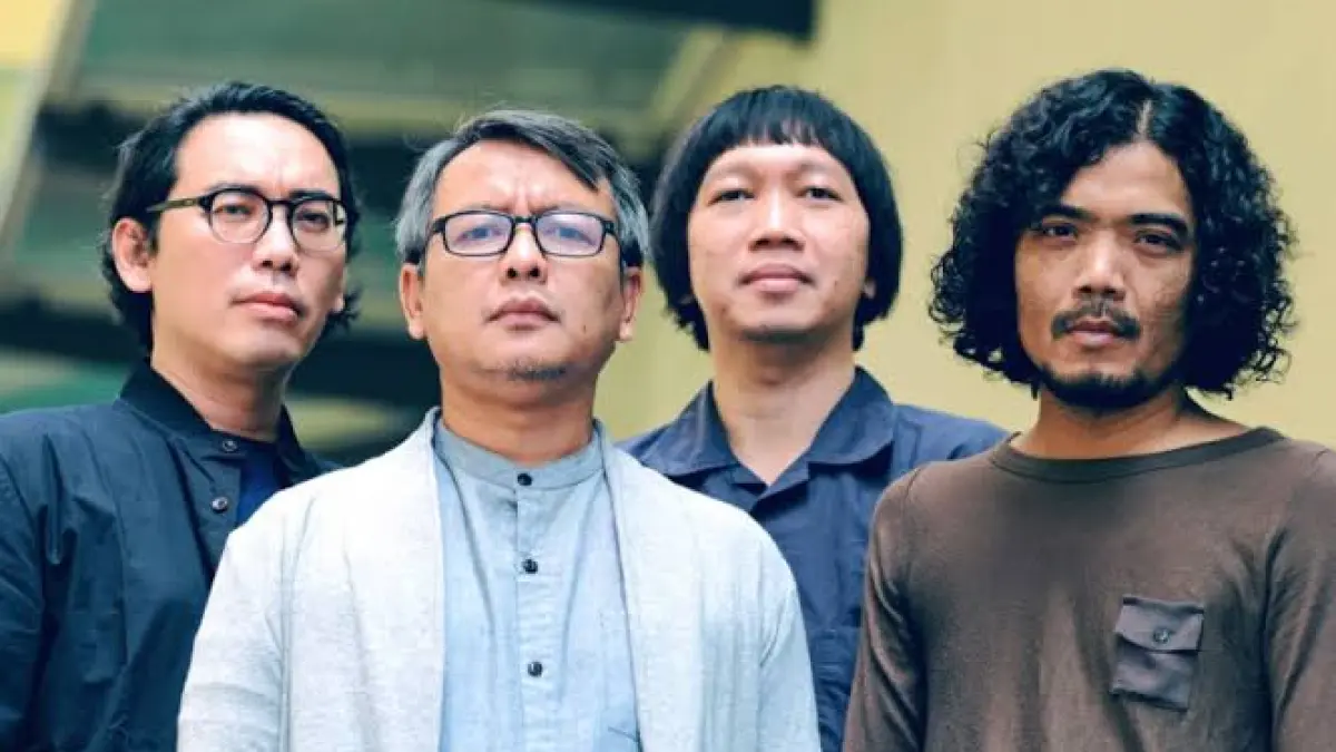 Potret Penyanyi Band Efek Rumah Kaca