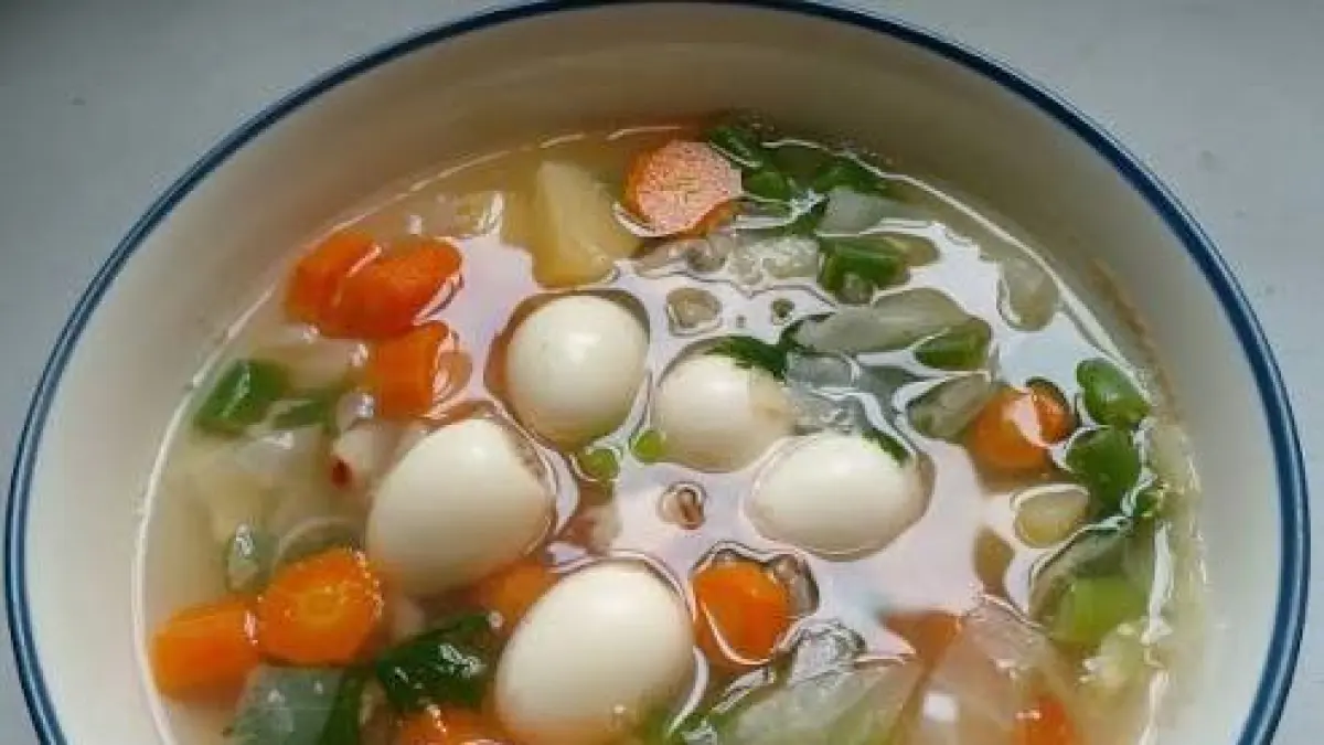 Sop Telur Puyuh @Google by Majalah Wanita
