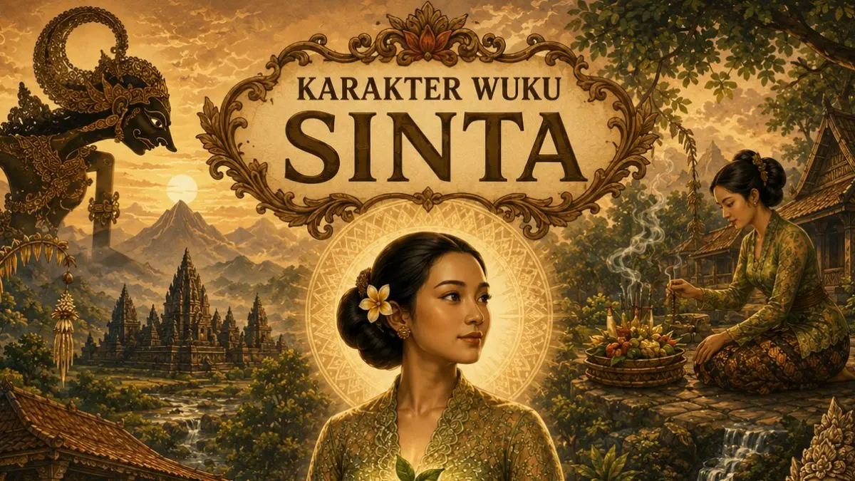 Ilustrasi pawukon untuk wuku Sinta dalam budaya Jawa.