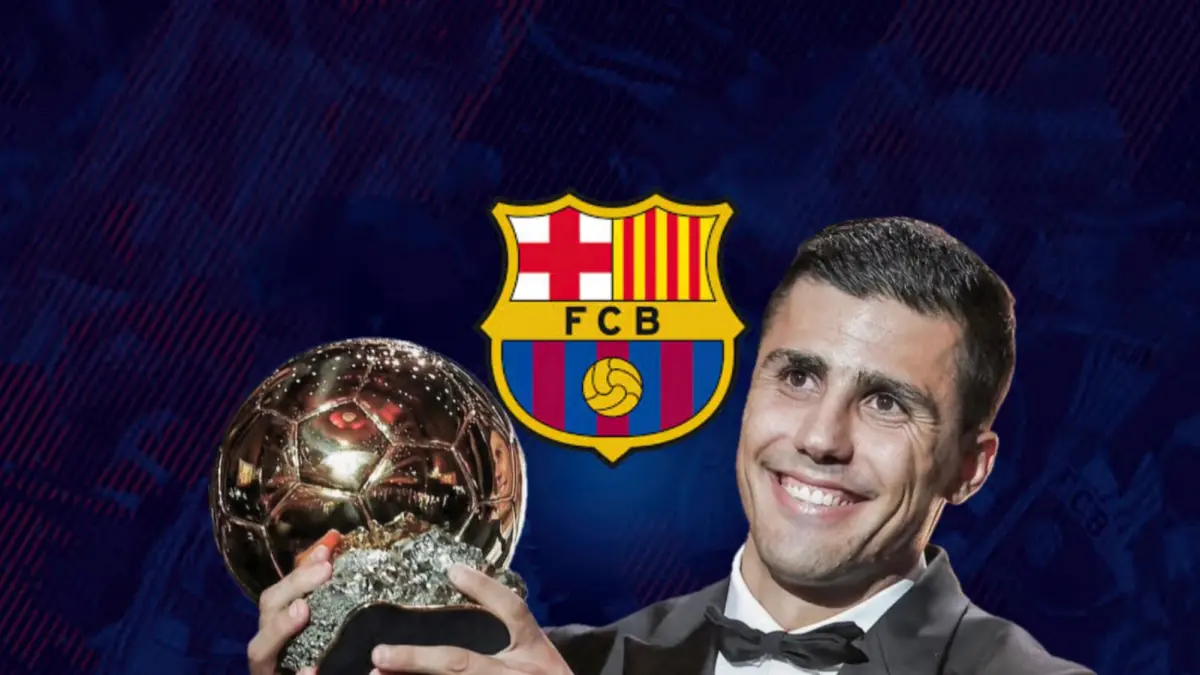 Rodri ketika memenangkan Balon d