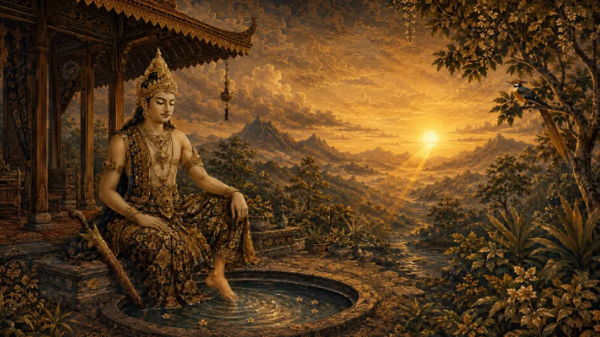 Ilustrasi wuku Landep sesuai sistem pawukon Jawa.