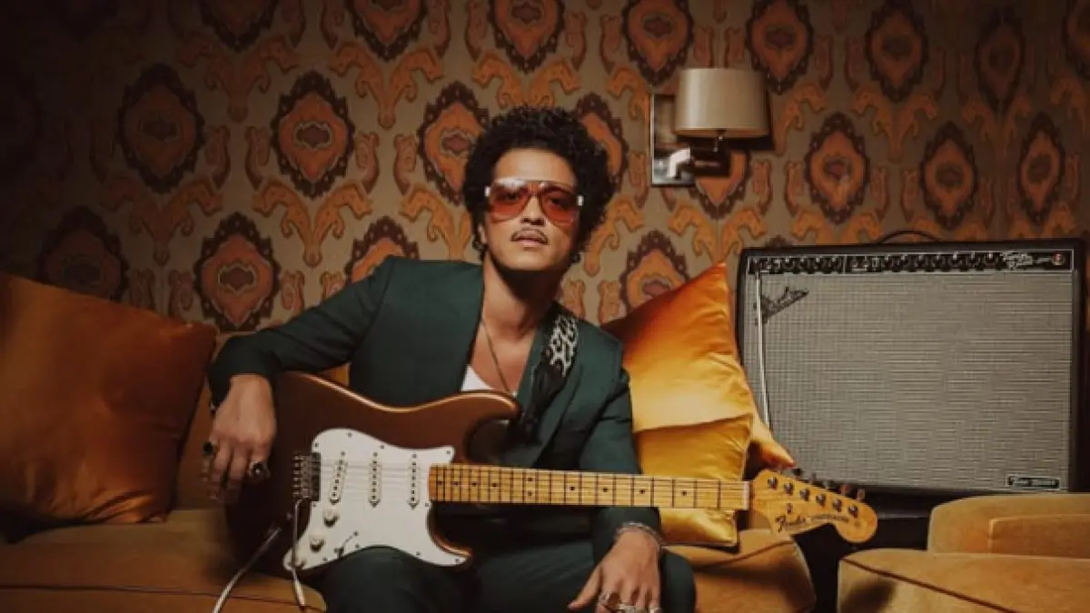 Potret Penyanyi Bruno Mars