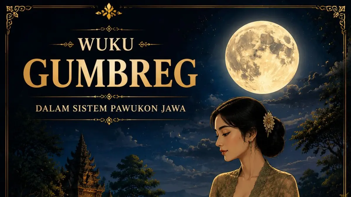 Ilustrasi wuku Gumbreg dalam sistem pawukon Jawa.