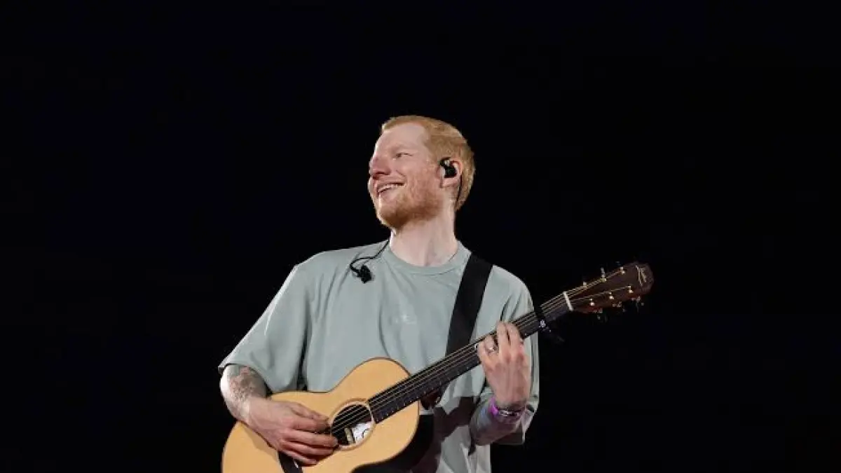 Potret Penyanyi Ed Sheeran