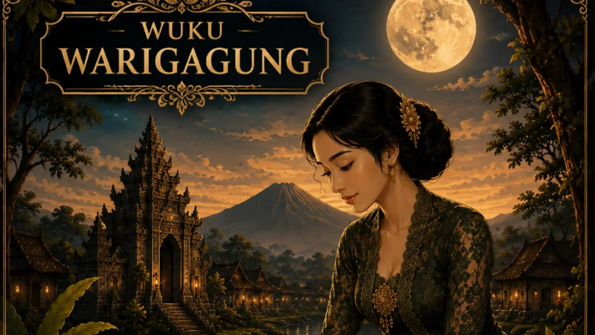 Ilustrasi wuku Warigagung sesuai pawukon Jawa.