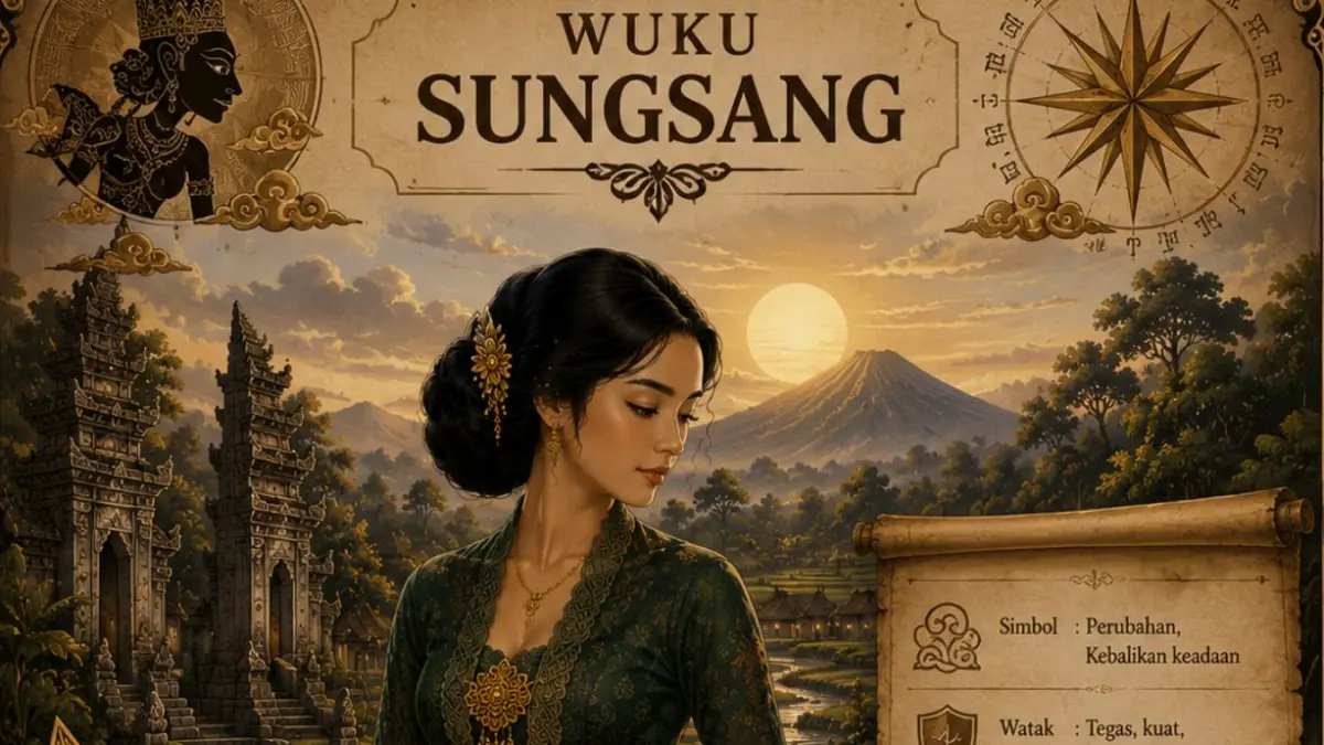 Ilustrasi wuku Sungsang dalam sistem pawukon Jawa.