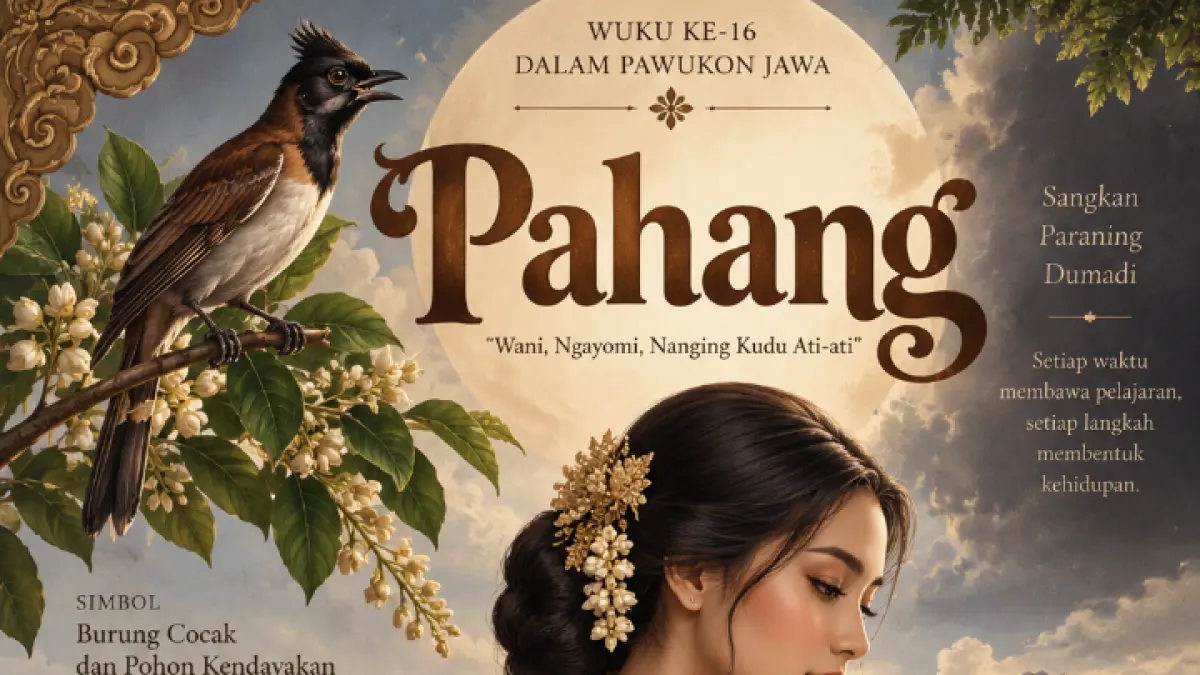 Ilustrasi wuku Pahang dalam sistem Pawukon Jawa.
