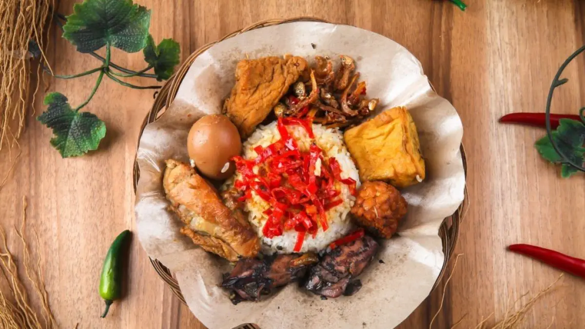 Nasi Jamblang Pedesan. Foto: Etnis.id
