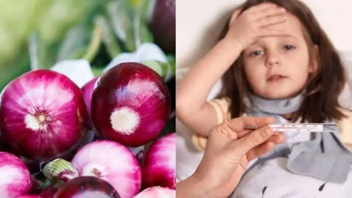 Ilustrasi Bawang Merah Untuk Meredakan Demam Anak @RRI