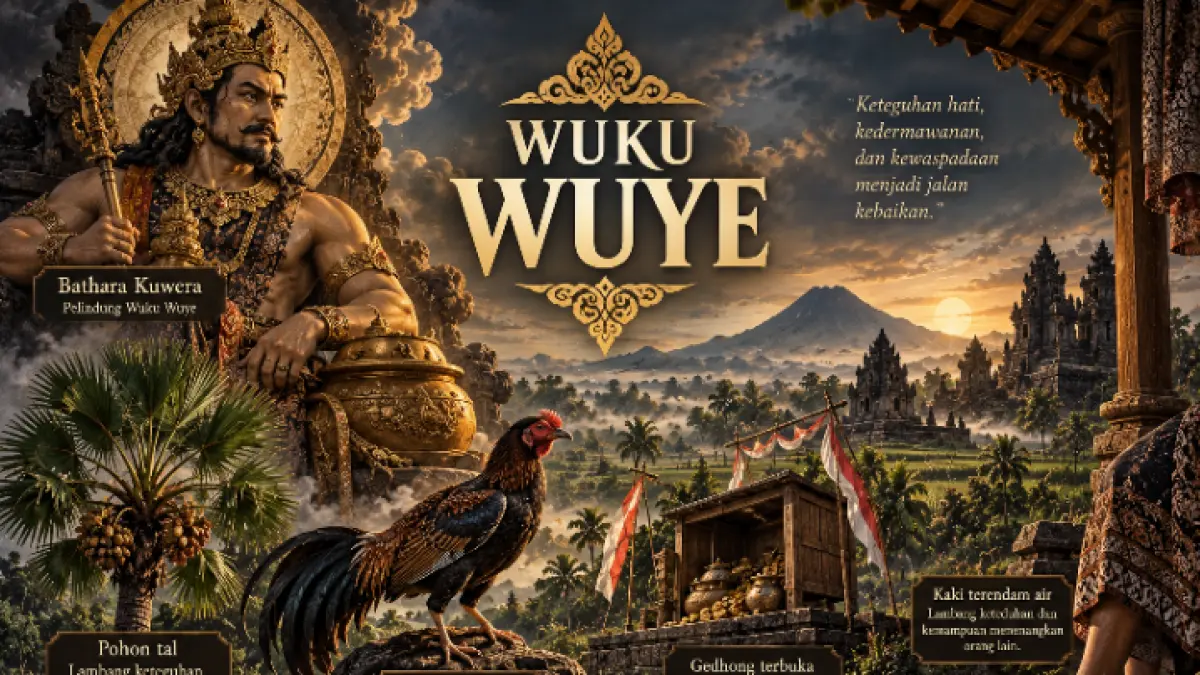 Ilustrasi wuku Wuye dalam sistem Pawukon Jawa.