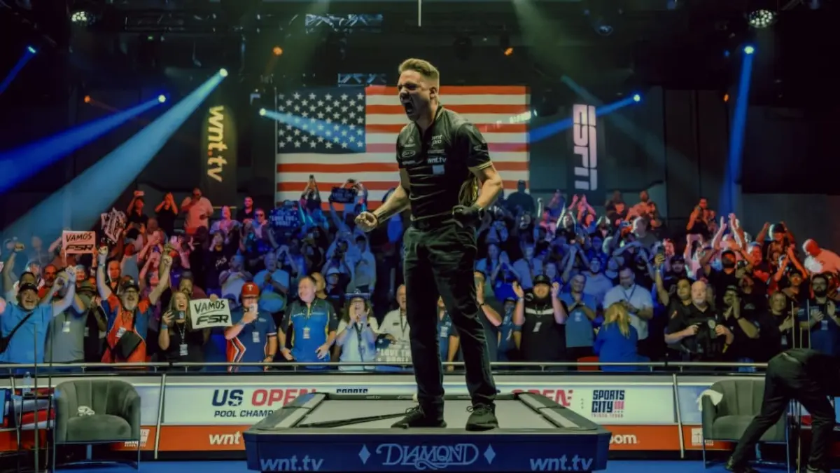 Pebiliar asal Spanyol Francisco Sanchez Ruiz sukses meraih gelar juara US Open Pool Championship 2026!
sumber gambar: azbilliards.com