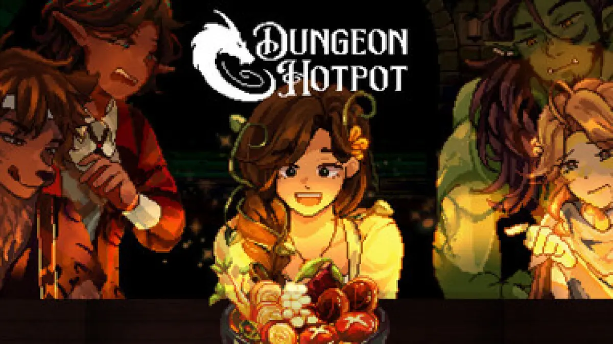 Ilustrasi untuk banner gme Dungeon Hotpot (Steam)