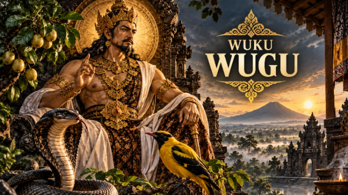Ilustrasi wuku wugu dalam sistem pawukon di primbon Jawa.