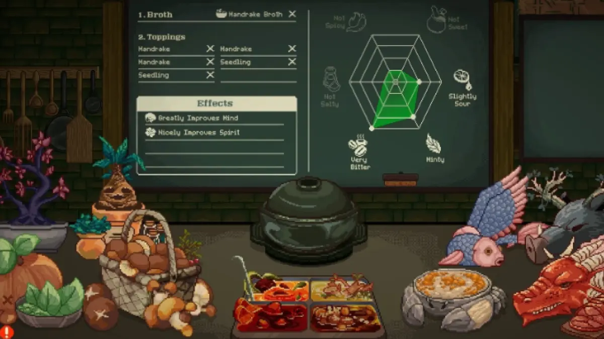 Screenshot dari trailer game Dungeon Hotpot (Steam)