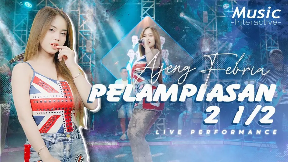 Lagu "Pelampiasan 2 1/2" Populer lewat suara Ajeng Febria. Source: YouTube Music Interactive