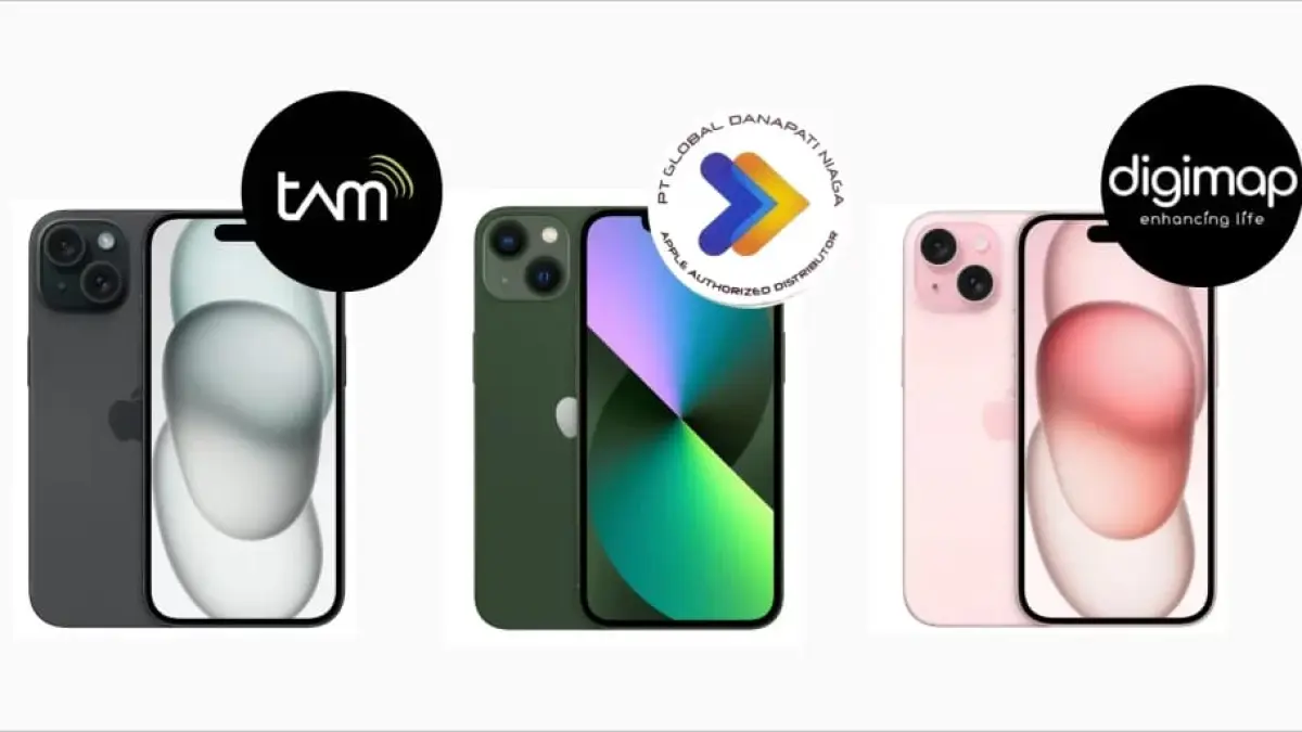 iPhone resmi Indonesia dari iBox (PA/A), Digimap (ID/A), dan GDN (SA/A)
sumber gambar: topsell