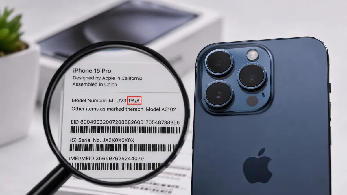 perbedaan iPhone kode PA/A dan ID/A resmi Indonesia.
sumber gambar: Teknologi.id