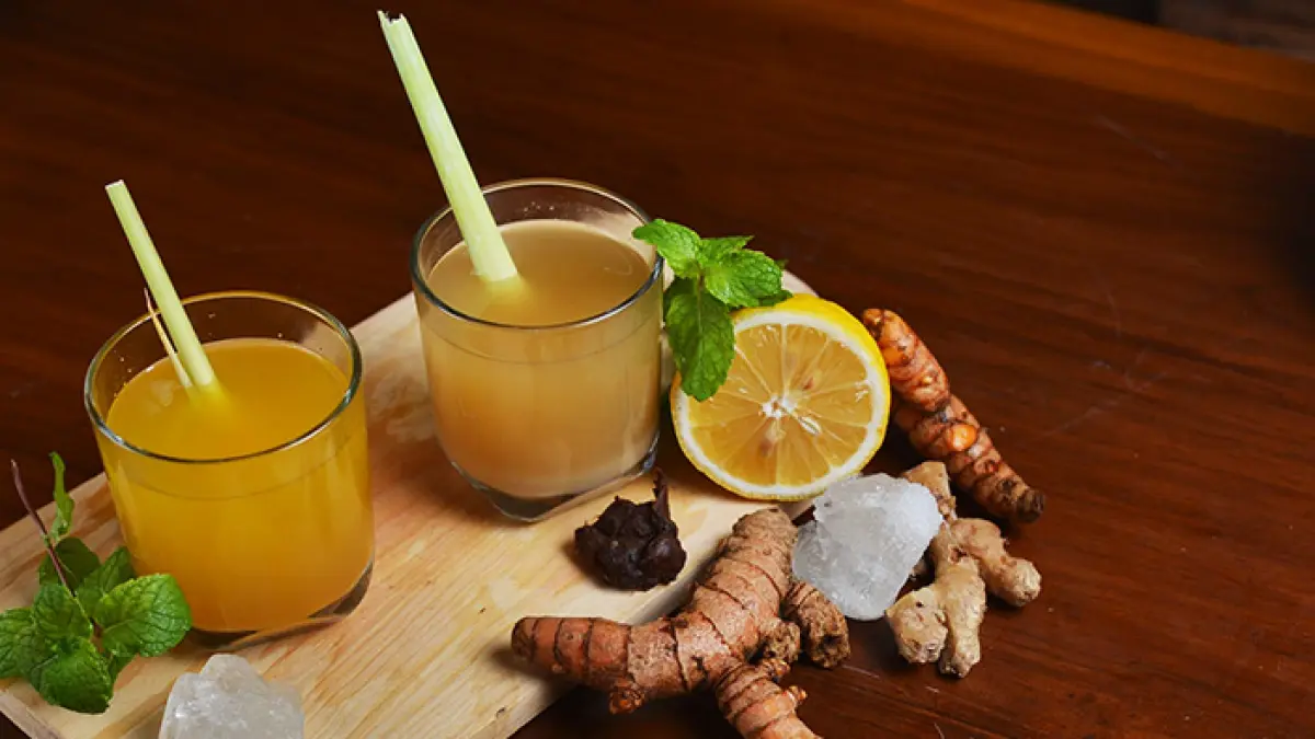Ilustrasi Resep Jamu Kunyit Asem @Halodoc