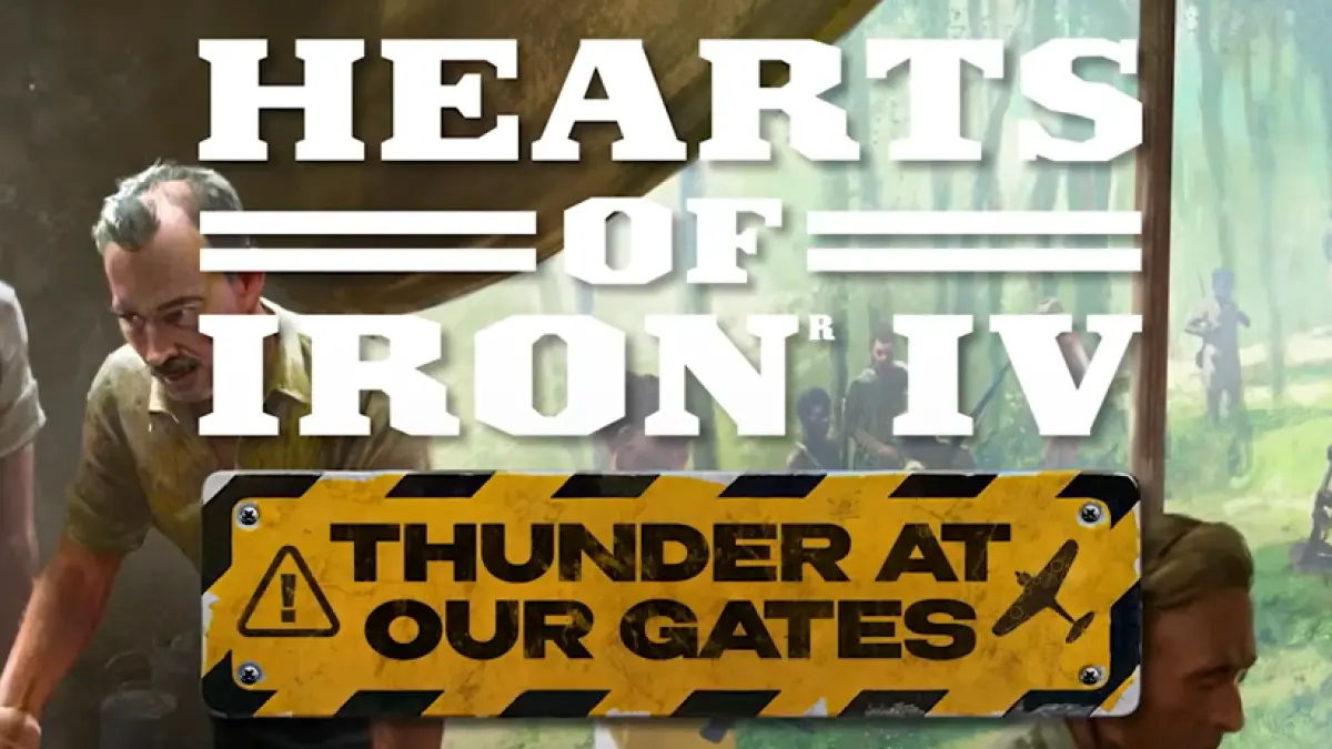 Ilustrasi promosi untuk Hearts of Iron 4 (HoI4) DLC: Thunder at our Gates (YouTube)