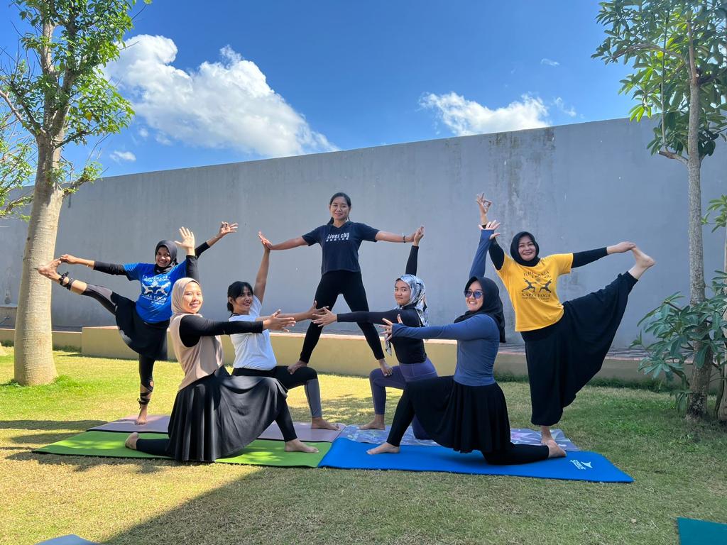 Senam Yoga (Foto : Dok Radar Jember)