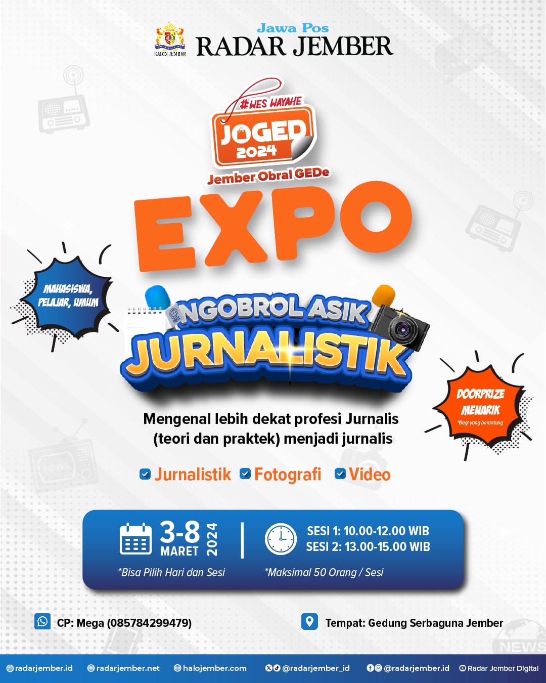 Poster Ngobrol Asik Jurnalistik