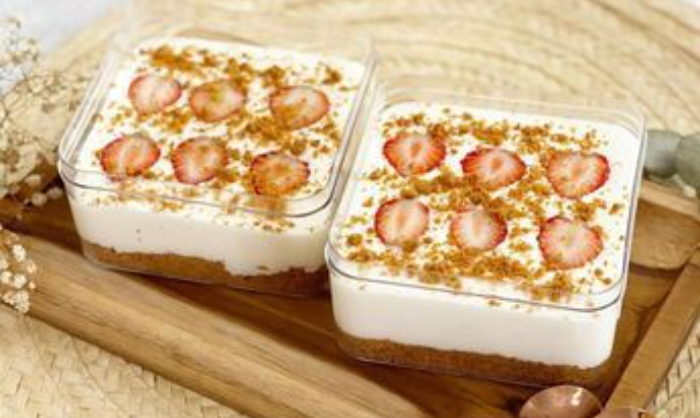 Dessert box biskuit marie (Foto : Pinterest)