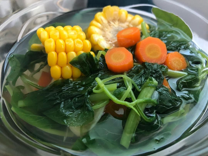 Sayur bening bayam (Foto : Pinterest)