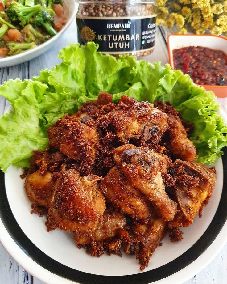 Ilustrasi Ayam Ketumbar (Foto : Pinterest)