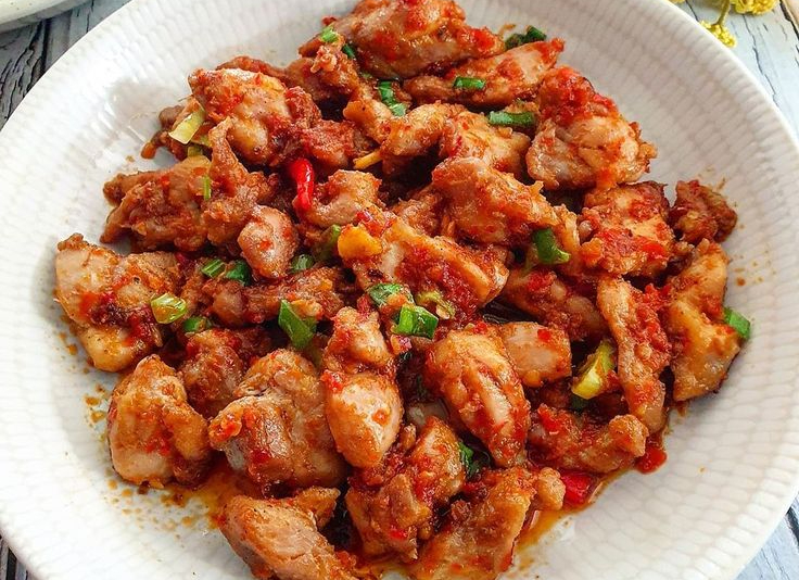 oseng ayam taichan