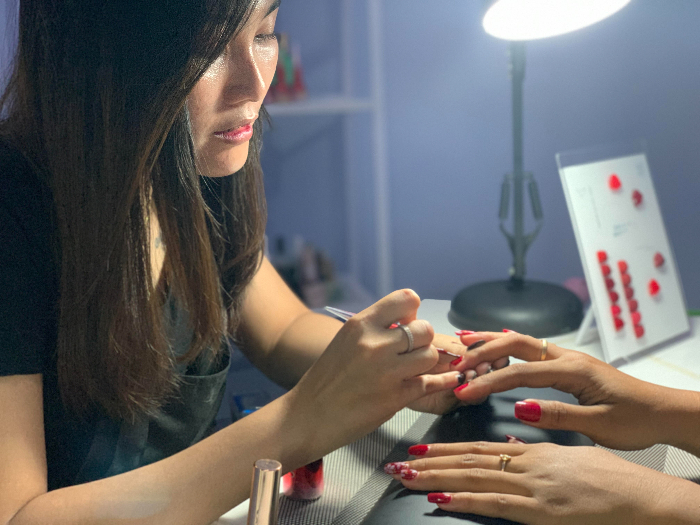 Nail art Lumajang