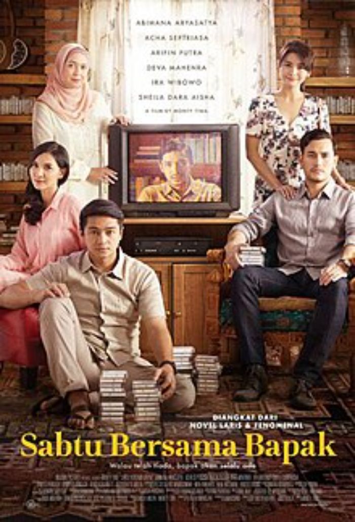 Poster film Sabtu Bersama Bapak (Wikipedia)