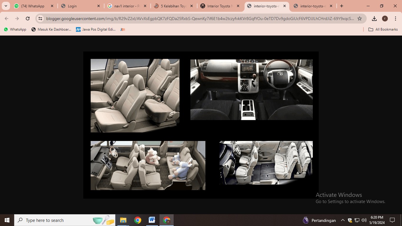 Interior Toyota Nav1
