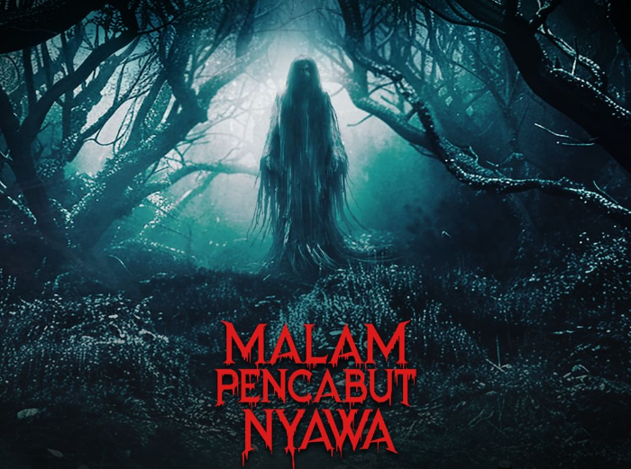 Poster film Malam Pencabut Nyawa (Instagram : base.id)