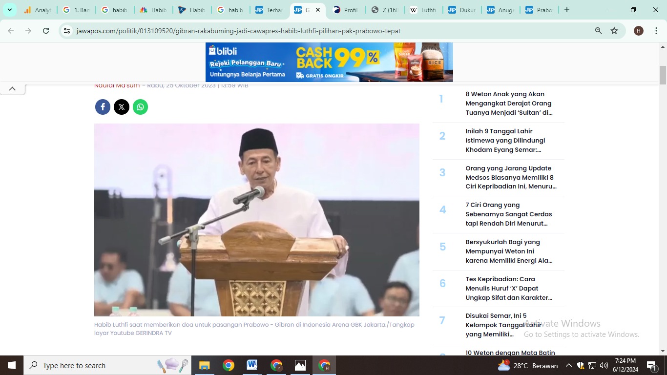 Habib Luthfi (jawa pos)