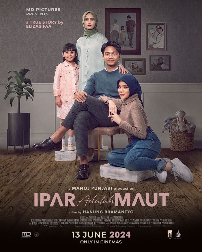 Poster film Ipar adalah Maut (Instagram : iparadalahmautmovie)