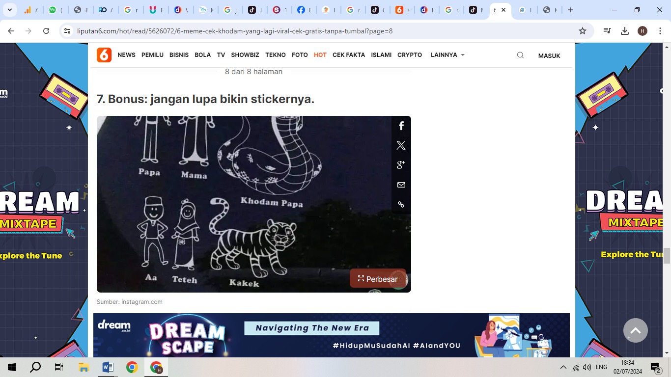 gambar khodam keluarga